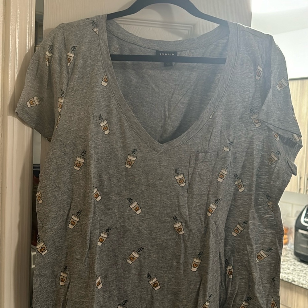 Torrid Pumpkin Spice Latte Shirt